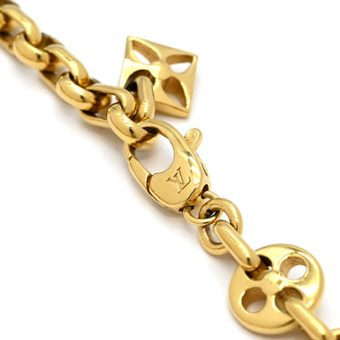 ルイヴィトン LOUIS VUITTON ブレスレット クレイジー イン ロック M00376 ゴールド GP ブレスレット LVサークル