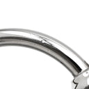 エルメス HERMES ループグラン グレージュ ヴォースイフト メタル ピアス エトゥープ