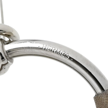 エルメス HERMES ループグラン グレージュ ヴォースイフト メタル ピアス エトゥープ