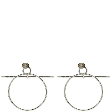 エルメス HERMES ループ MM ピアス H114504B 00 シルバー シルバー925 ピアス Ag925 SV925