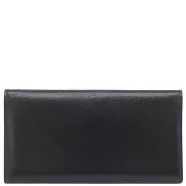 エルメス HERMES オオサカ ブラック ボックスカーフ 長財布 黒 二つ折り財布