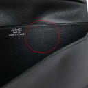 エルメス HERMES オオサカ ブラック ボックスカーフ 長財布 黒 二つ折り財布