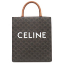 セリーヌ CELINE スモール バーティカル カバ 191542BZK タン トリオンフキャンバス 2WAYバッグ ゴールド金具 茶 ハンドバッグ ショルダー