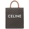 セリーヌ CELINE スモール バーティカル カバ 191542BZK タン トリオンフキャンバス 2WAYバッグ ゴールド金具 茶 ハンドバッグ ショルダー