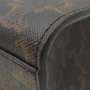 セリーヌ CELINE スモール バーティカル カバ 191542BZK タン トリオンフキャンバス 2WAYバッグ ゴールド金具 茶 ハンドバッグ ショルダー