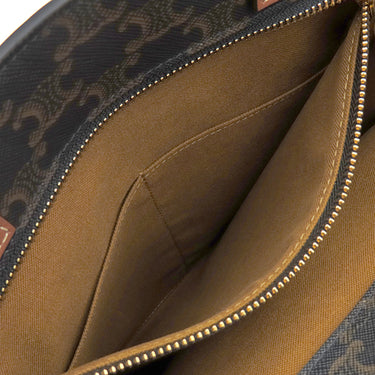 セリーヌ CELINE スモール バーティカル カバ 191542BZK タン トリオンフキャンバス 2WAYバッグ ゴールド金具 茶 ハンドバッグ ショルダー