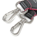 フェンディ FENDI FFロゴ ブラック×マルチカラー レザー ショルダーストラップ シルバー金具 スパンコール ビーズ