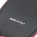 フェンディ FENDI FFロゴ ブラック×マルチカラー レザー ショルダーストラップ シルバー金具 スパンコール ビーズ