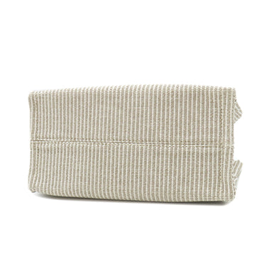 セリーヌ CELINE スモール カバ タイス ベージュ レザー テキスタイル 2WAYバッグ ゴールド金具 ショルダー