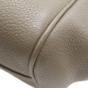 セリーヌ CELINE スモール フォールド カバ 194073 グレージュ系 レザー 2WAYバッグ ゴールド金具 グレー ベージュ ハンドバッグ ショルダー