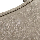 セリーヌ CELINE スモール フォールド カバ 194073 グレージュ系 レザー 2WAYバッグ ゴールド金具 グレー ベージュ ハンドバッグ ショルダー