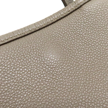 セリーヌ CELINE スモール フォールド カバ 194073 グレージュ系 レザー 2WAYバッグ ゴールド金具 グレー ベージュ ハンドバッグ ショルダー