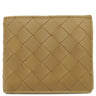 ボッテガヴェネタ BOTTEGA VENETA イントレチャート 605722VCPQ4 エイコーン カーフ 二つ折り財布 ライトブラウン ACORN 小銭入れ