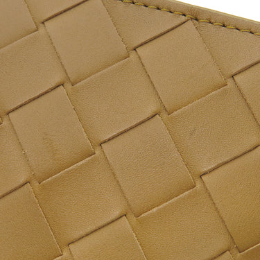 ボッテガヴェネタ BOTTEGA VENETA イントレチャート 605722VCPQ4 エイコーン カーフ 二つ折り財布 ライトブラウン ACORN 小銭入れ