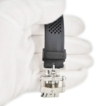 腕時計 ゼニス ZENITH クロノマスター 1969 オープン エル・プリメロ 03.2040.4061/69.R576 自動巻き メンズ シルバー タキメーター