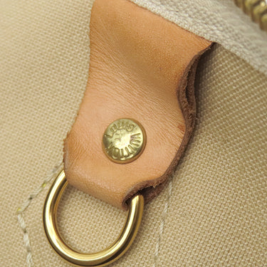 ルイヴィトン LOUIS VUITTON スピーディ35 N41369 ダミエアズール ダミエアズールキャンバス ボストンバッグ ゴールド金具 白 グレー