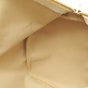 ルイヴィトン LOUIS VUITTON キーポル50 N41430 ダミエアズール ダミエアズールキャンバス ボストンバッグ ゴールド金具 白 グレー