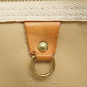 ルイヴィトン LOUIS VUITTON キーポル50 N41430 ダミエアズール ダミエアズールキャンバス ボストンバッグ ゴールド金具 白 グレー