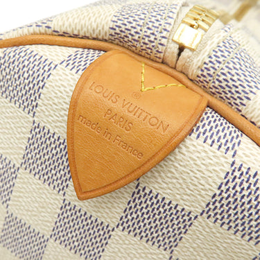 ルイヴィトン LOUIS VUITTON キーポル50 N41430 ダミエアズール ダミエアズールキャンバス ボストンバッグ ゴールド金具 白 グレー