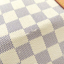 ルイヴィトン LOUIS VUITTON キーポル50 N41430 ダミエアズール ダミエアズールキャンバス ボストンバッグ ゴールド金具 白 グレー