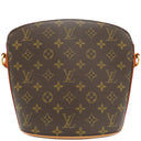 ルイヴィトン LOUIS VUITTON ドルーオ M51290 モノグラム モノグラムキャンバス ショルダーバッグ ゴールド金具 茶 斜め掛け