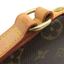 ルイヴィトン LOUIS VUITTON ドルーオ M51290 モノグラム モノグラムキャンバス ショルダーバッグ ゴールド金具 茶 斜め掛け