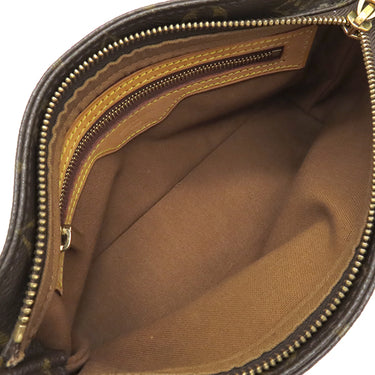 ルイヴィトン LOUIS VUITTON トロター M51240 モノグラム モノグラムキャンバス ショルダーバッグ ゴールド金具 茶 斜め掛け