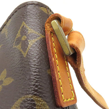 ルイヴィトン LOUIS VUITTON トロター M51240 モノグラム モノグラムキャンバス ショルダーバッグ ゴールド金具 茶 斜め掛け