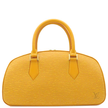 ルイヴィトン LOUIS VUITTON ジャスミン M52089 タッシリイエロー エピレザー ハンドバッグ ゴールド金具 黄