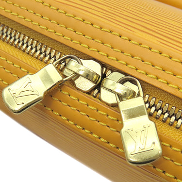 ルイヴィトン LOUIS VUITTON ジャスミン M52089 タッシリイエロー エピレザー ハンドバッグ ゴールド金具 黄