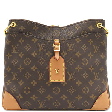 ルイヴィトン LOUIS VUITTON オデオン NM MM M45355 モノグラム モノグラムキャンバス ショルダーバッグ ゴールド金具 茶
