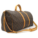 ルイヴィトン LOUIS VUITTON キーポル バンドリエール 55 M41414 モノグラム モノグラムキャンバス ボストンバッグ ゴールド金具 茶