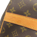 ルイヴィトン LOUIS VUITTON キーポル バンドリエール 55 M41414 モノグラム モノグラムキャンバス ボストンバッグ ゴールド金具 茶 ※ネームタグ・ポワニエ・鍵1本欠品