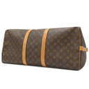 ルイヴィトン LOUIS VUITTON キーポル バンドリエール 55 M41414 モノグラム モノグラムキャンバス ボストンバッグ ゴールド金具 茶 ※ネームタグ・ポワニエ・鍵1本欠品
