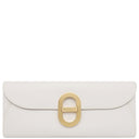 エルメス HERMES シェーヌダンクル トゥーゴー グリペール ヴォーエプソン 長財布 ゴールド金具 白 ショルダー