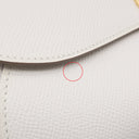 エルメス HERMES シェーヌダンクル トゥーゴー グリペール ヴォーエプソン 長財布 ゴールド金具 白 ショルダー