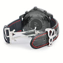 腕時計 ジェイコブ JACOB 5タイムゾーン スカル リミテッド JC-SKULL9D クオーツ メンズ 純正ダイヤ 骸骨 ドクロ GMT 限定