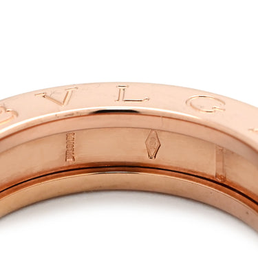 ブルガリ BVLGARI ビーゼロワン B-zero1 リング XS 335990 ピンクゴールド K18PG #49(JP9) リング 指輪 750 18金 9号