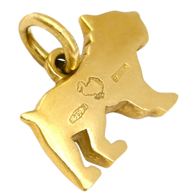 ポメラート Pomellato ドッグモチーフ イヌ イエローゴールド K18YG ペンダントトップ ネックレストップ 18K ドードー