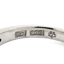 ノンブランド NON BRAND エメラルド ダイヤ リング プラチナシルバー Pt900 エメラルド ダイヤモンド リング 指輪 グリーン 緑 マーキスカット PM900 11号