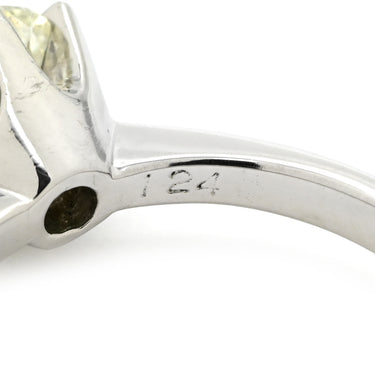 ノンブランド NON BRAND ダイヤ 立爪リング プラチナシルバー Pt850 ダイヤモンド リング 指輪 1P 1石 1粒 11.5号