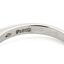 ノンブランド NON BRAND ダイヤ 立爪リング プラチナシルバー Pt850 ダイヤモンド リング 指輪 1P 1石 1粒 11.5号