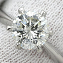 ノンブランド NON BRAND ダイヤ 立爪リング プラチナシルバー Pt850 ダイヤモンド リング 指輪 1P 1石 1粒 11.5号