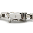 ジュネ Jeunet ホワイトゴールド×ピンク K18WG ピンクサファイア ホワイトサファイア ブレスレット Au750 18K 18金 ピンクサファイア ホワイトサファイア プリンセスカット