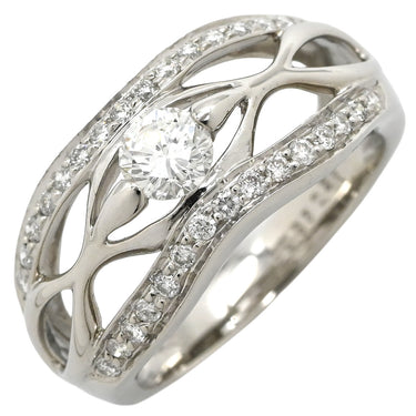 ノンブランド NON BRAND ダイヤリング プラチナシルバー Pt900 ダイヤモンド リング 指輪 12号