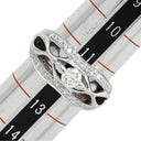 ノンブランド NON BRAND ダイヤリング プラチナシルバー Pt900 ダイヤモンド リング 指輪 12号