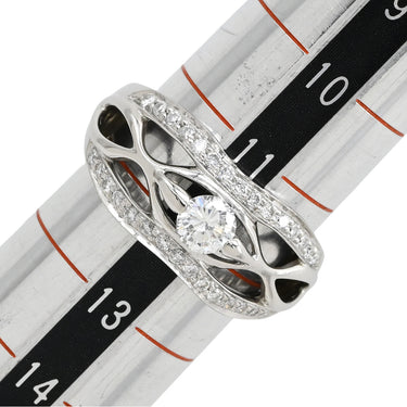 ノンブランド NON BRAND ダイヤリング プラチナシルバー Pt900 ダイヤモンド リング 指輪 12号