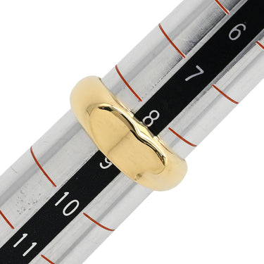 ティファニー Tiffany & Co フルハート イエローゴールド K18YG リング 指輪 T＆Co. エルサ ペレッティ Au750 18K 18金 9号