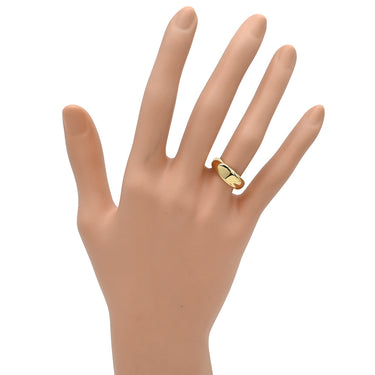 ティファニー Tiffany & Co フルハート イエローゴールド K18YG リング 指輪 T＆Co. エルサ ペレッティ Au750 18K 18金 9号