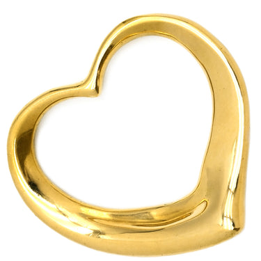 ティファニー Tiffany & Co オープンハート イエローゴールド K18YG ペンダントトップ エルサペレッティ